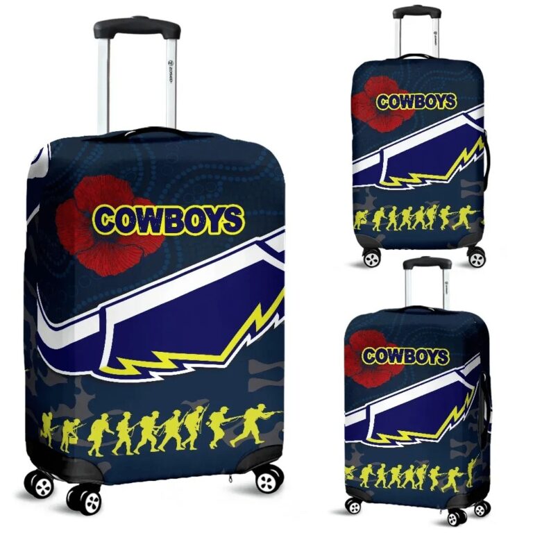 NRL Cowboys Luggage Covers Anzac Country Style K36