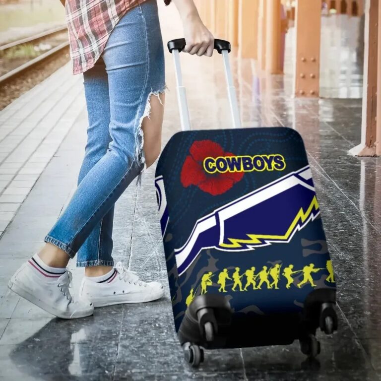 NRL Cowboys Luggage Covers Anzac Country Style K36