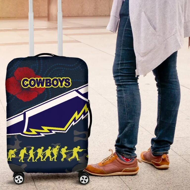 NRL Cowboys Luggage Covers Anzac Country Style K36