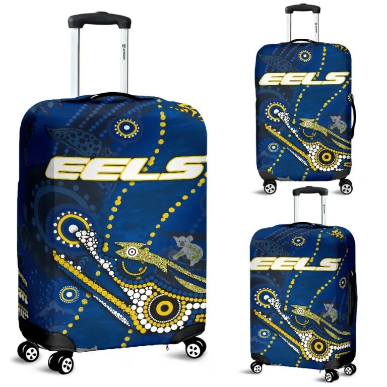 NRL Eels Indigenous Luggage Covers Parramatta TH5