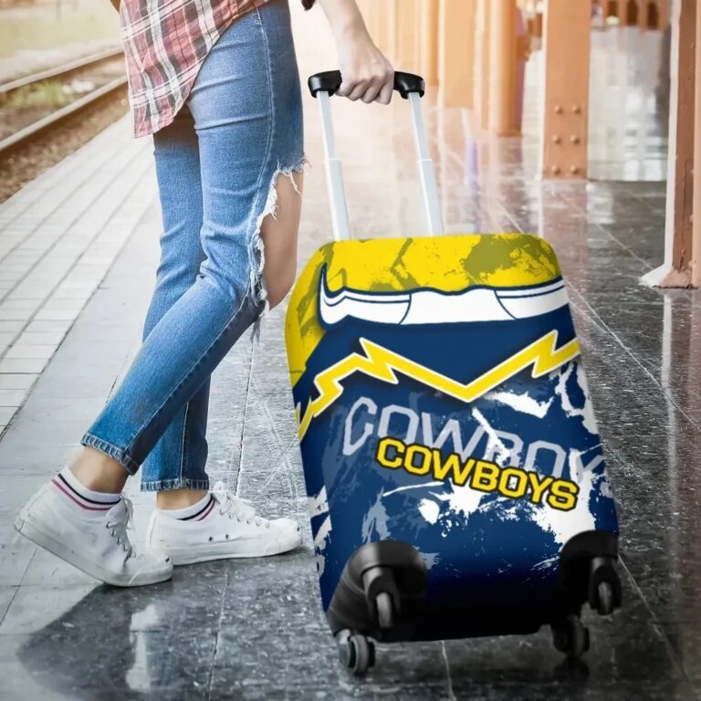 NRL Cowboys Luggage Covers TH4