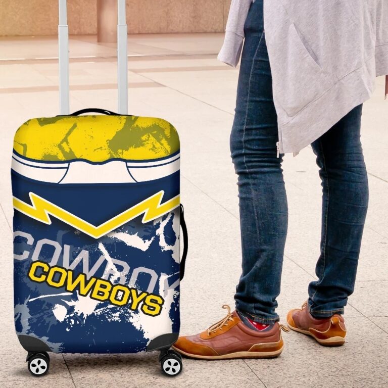NRL Cowboys Luggage Covers TH4