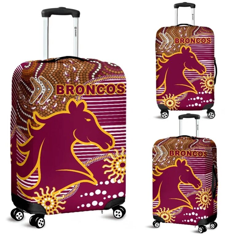 NRL Broncos Super Luggage Covers Indigenous Brisbane K13