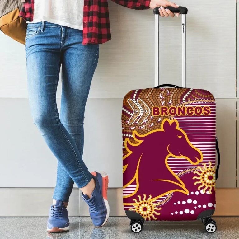NRL Broncos Super Luggage Covers Indigenous Brisbane K13