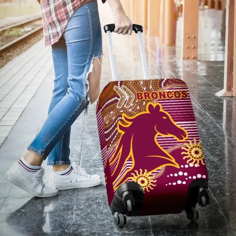 NRL Broncos Super Luggage Covers Indigenous Brisbane K13