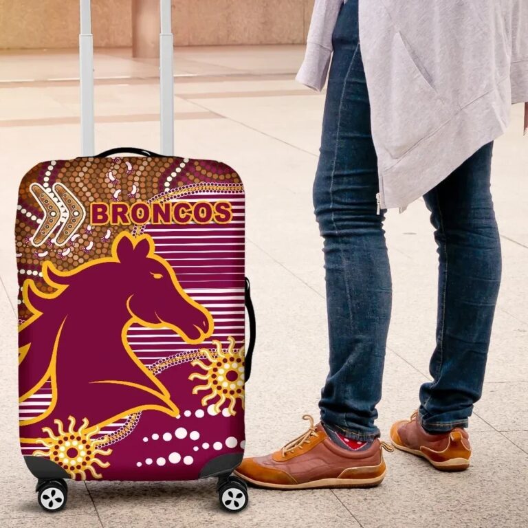 NRL Broncos Super Luggage Covers Indigenous Brisbane K13