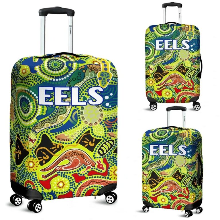 NRL Parramatta Luggage Covers Eels Unique Indigenous K8