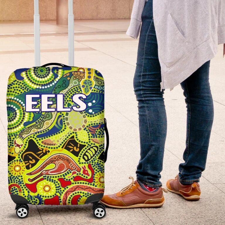 NRL Parramatta Luggage Covers Eels Unique Indigenous K8