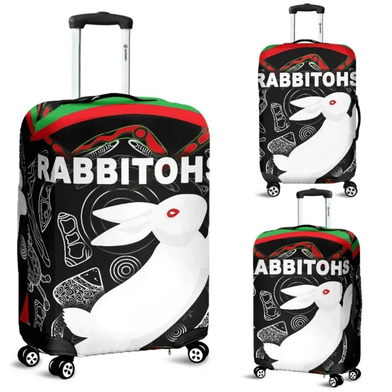 NRL Rabbitohs Luggage Covers Indigenous Mystery Vibes K8
