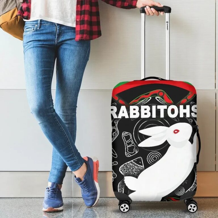 NRL Rabbitohs Luggage Covers Indigenous Mystery Vibes K8