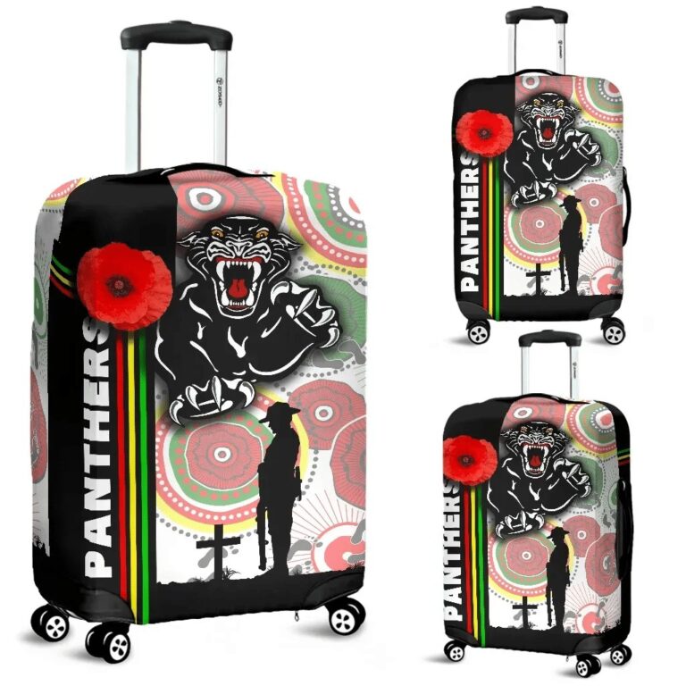 NRL Penrith Panthers Luggage Covers Anzac Day Power Style TH12