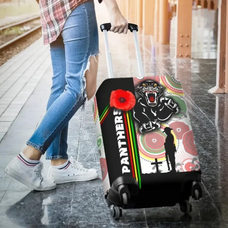 NRL Penrith Panthers Luggage Covers Anzac Day Power Style TH12