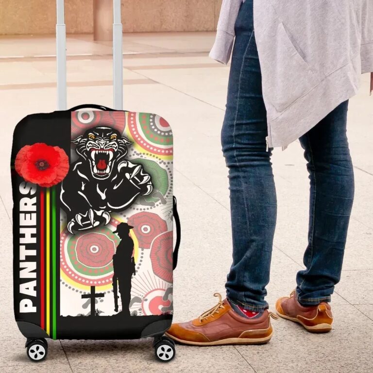NRL Penrith Panthers Luggage Covers Anzac Day Power Style TH12