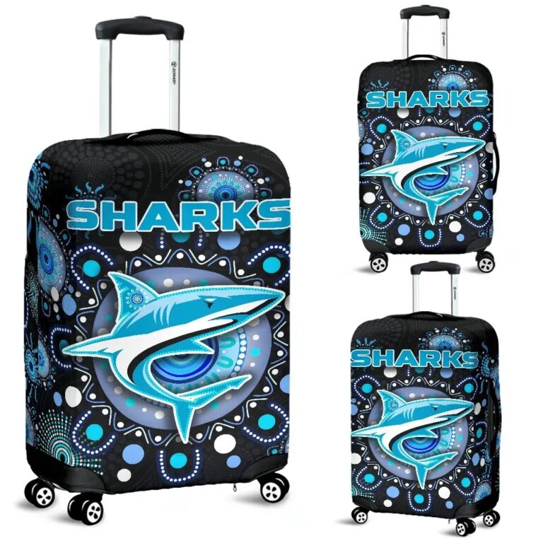 NRL Cronulla Luggage Covers Sharks Indigenous K8