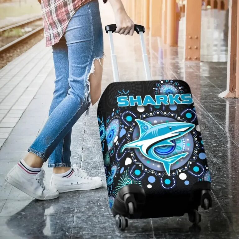 NRL Cronulla Luggage Covers Sharks Indigenous K8