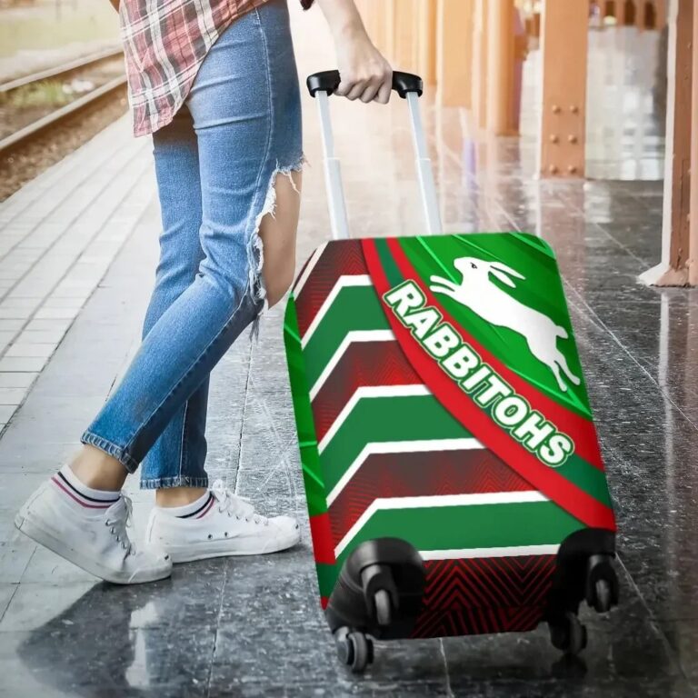 NRL South Sydney Rabbitohs Luggage Covers Victorian Vibes K36
