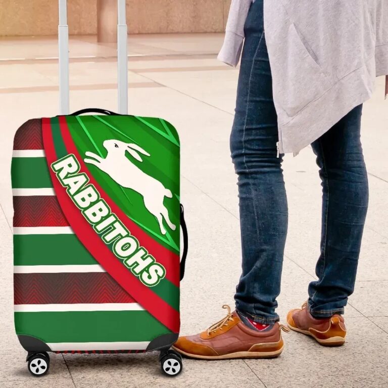 NRL South Sydney Rabbitohs Luggage Covers Victorian Vibes K36