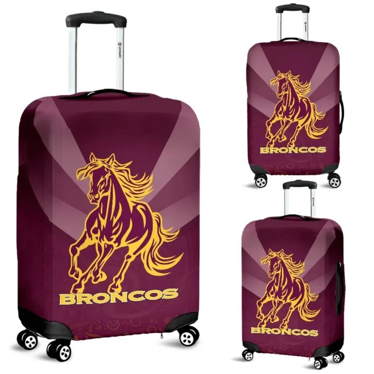 NRL Brisbane Broncos Indigenous Luggage Covers TH5