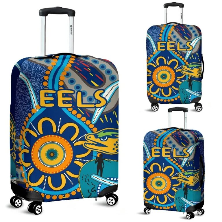 NRL Parramatta Luggage Covers Eels Indigenous K4