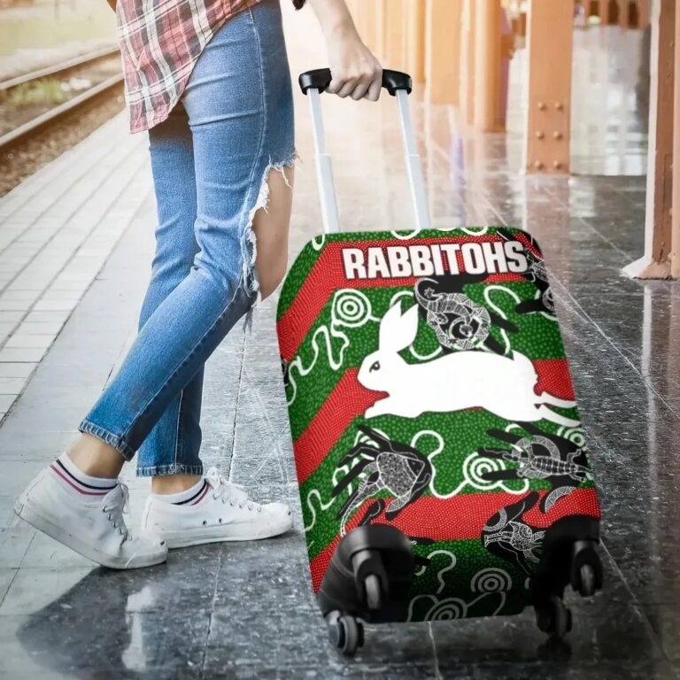 NRL South Sydney Luggage Covers Rabbitohs Indigenous TH5
