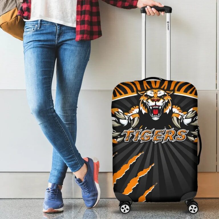 NRL Wests Luggage Covers Rugby - Tigers TH5