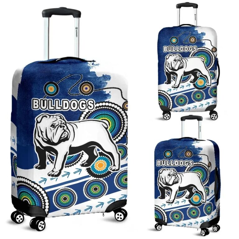 NRL Bulldogs Luggage Covers Special Indigenous K13