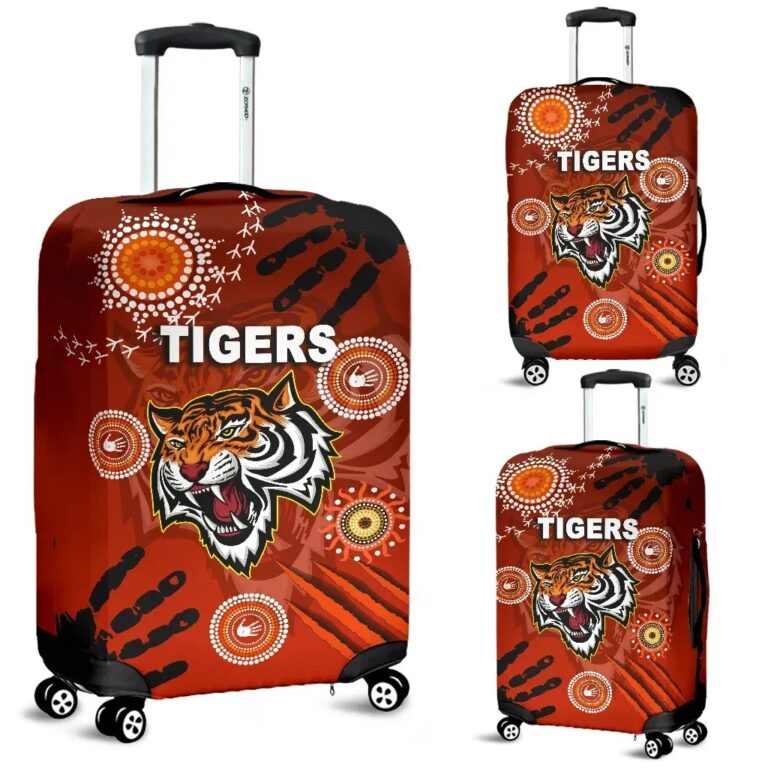 NRL Wests Luggage Covers Tigers Indigenous Country Style K36
