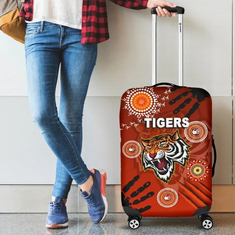 NRL Wests Luggage Covers Tigers Indigenous Country Style K36