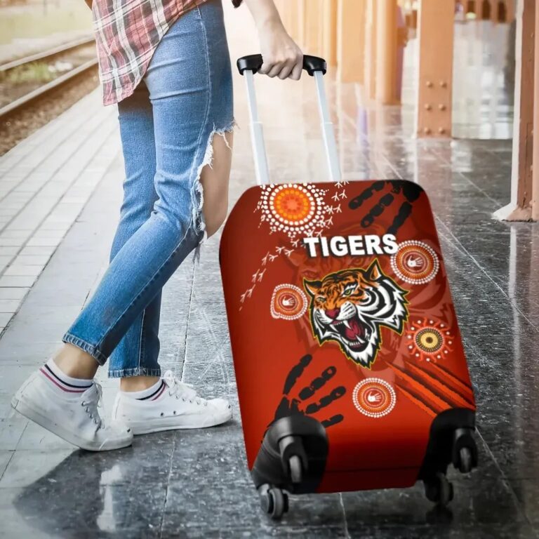 NRL Wests Luggage Covers Tigers Indigenous Country Style K36