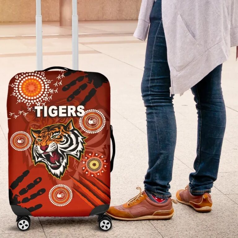 NRL Wests Luggage Covers Tigers Indigenous Country Style K36