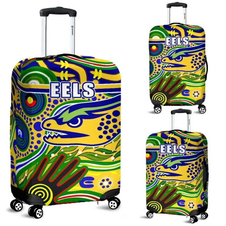 NRL Eels Naidoc Special Luggage Covers K13