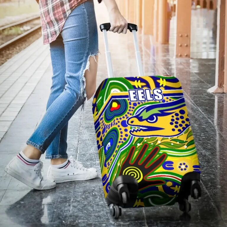 NRL Eels Naidoc Special Luggage Covers K13