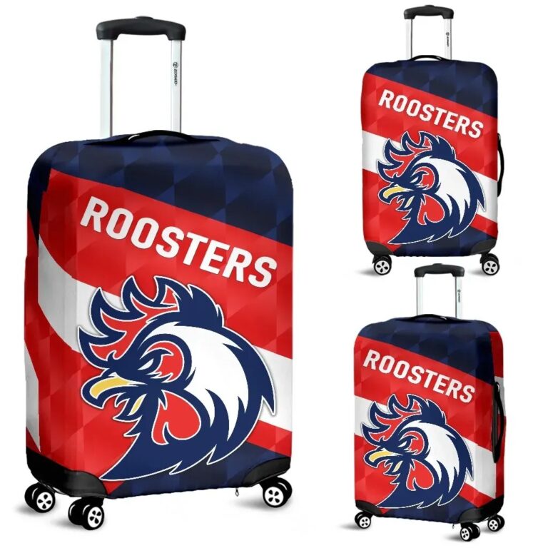 NRL Sydney Luggage Covers Roosters Sporty Style K8
