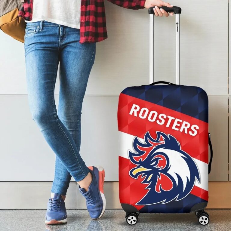 NRL Sydney Luggage Covers Roosters Sporty Style K8