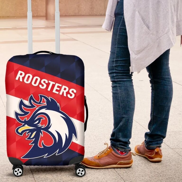 NRL Sydney Luggage Covers Roosters Sporty Style K8