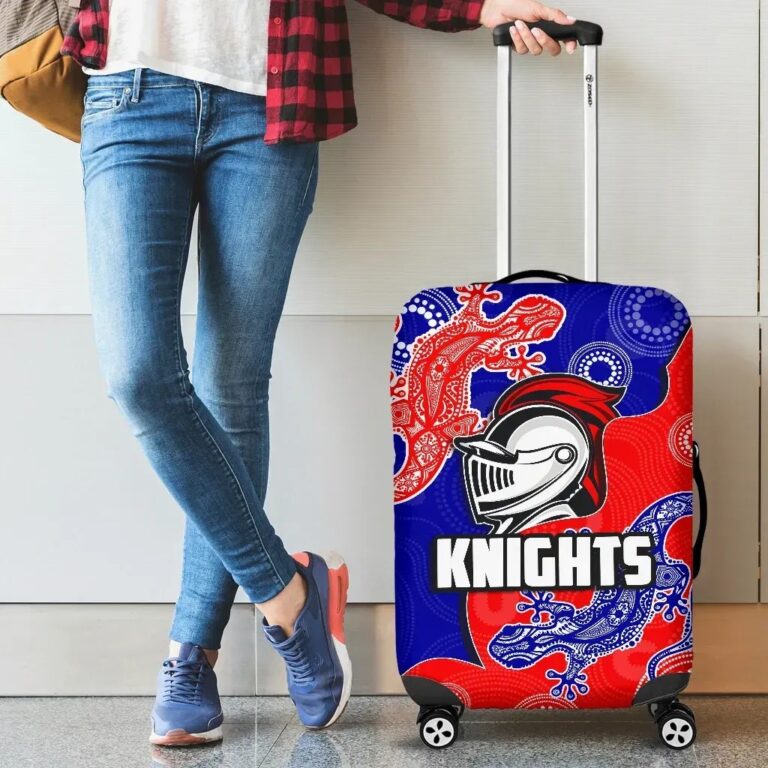 NRL Newcastle Knights Luggage Covers Aboriginal TH4