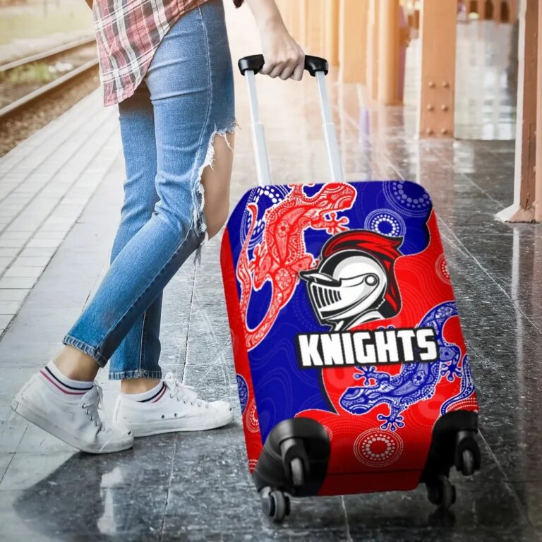 NRL Newcastle Knights Luggage Covers Aboriginal TH4