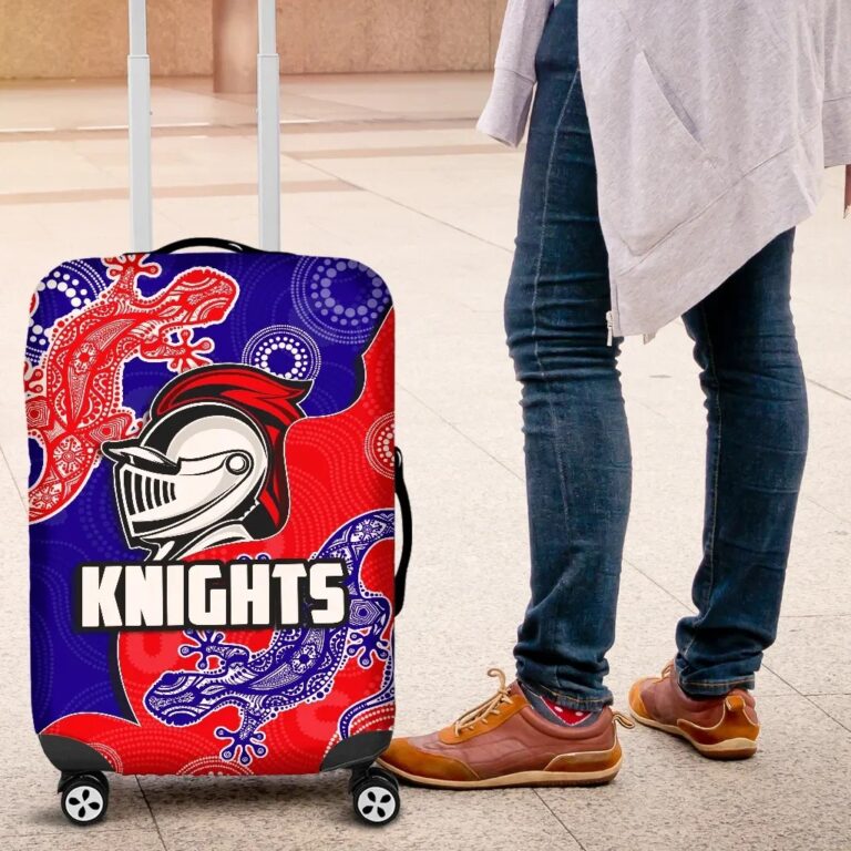 NRL Newcastle Knights Luggage Covers Aboriginal TH4