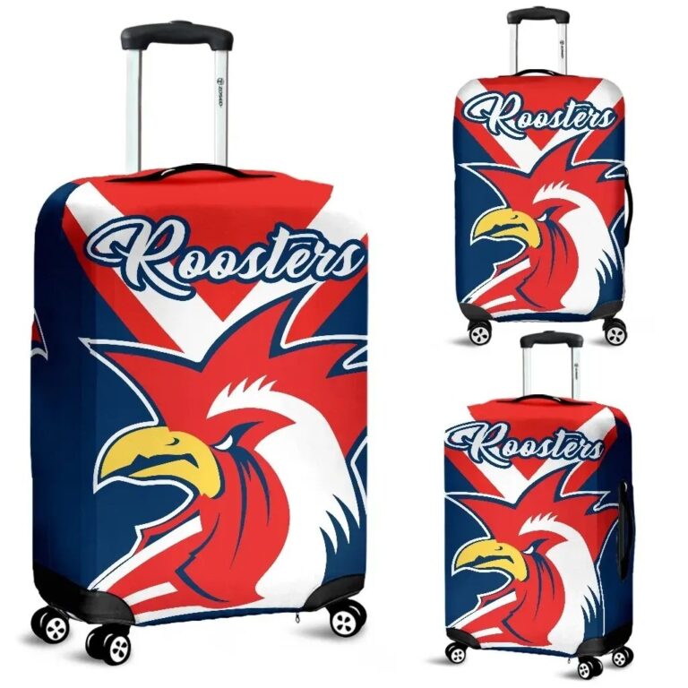 NRL Australia Roosters Luggage Covers Rugby K4