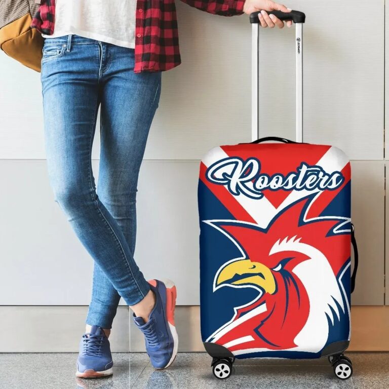 NRL Australia Roosters Luggage Covers Rugby K4