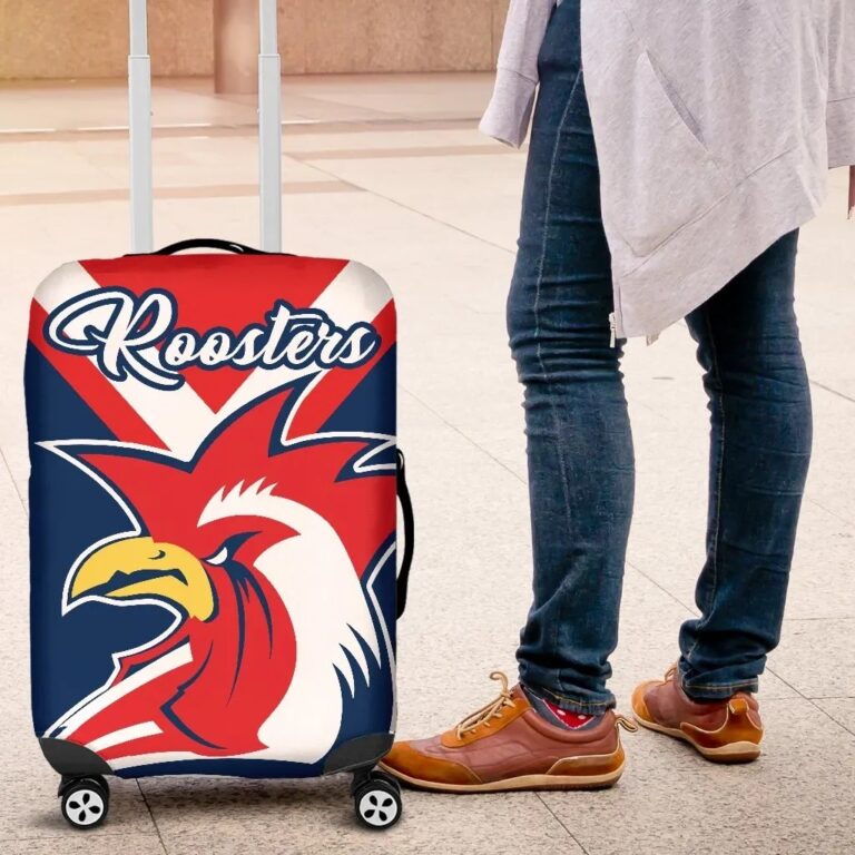NRL Australia Roosters Luggage Covers Rugby K4