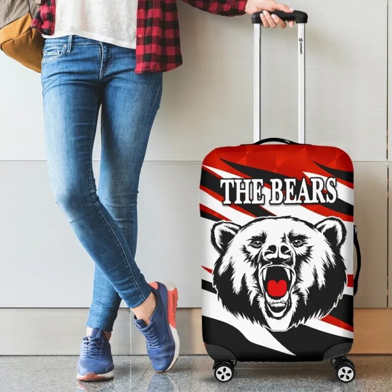 NRL North Sydney Luggage Covers The Bears Unique Style K8