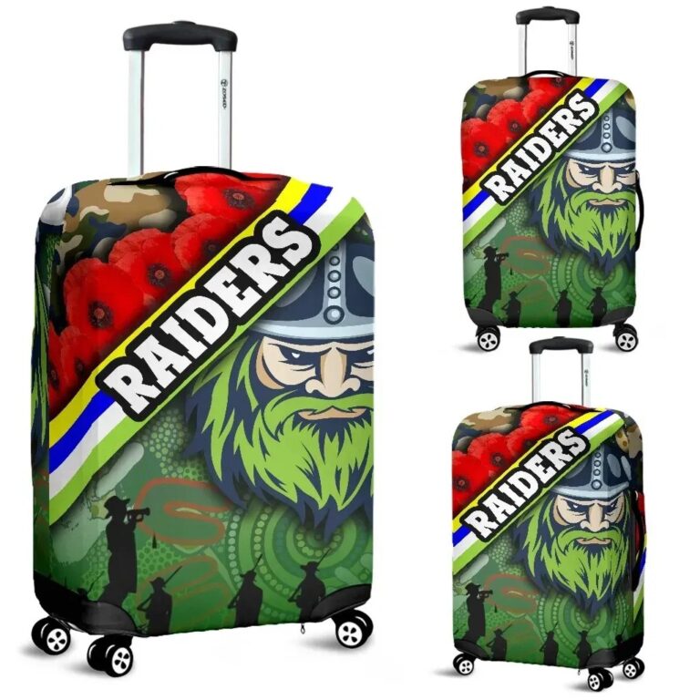 NRL Canberra Raiders Luggage Covers? Anzac Day TH12