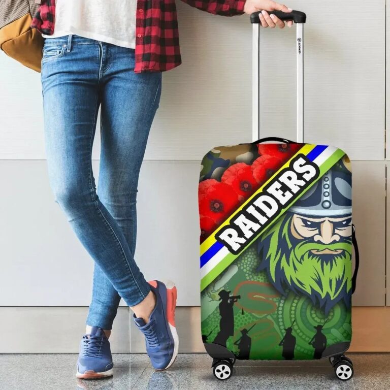 NRL Canberra Raiders Luggage Covers? Anzac Day TH12