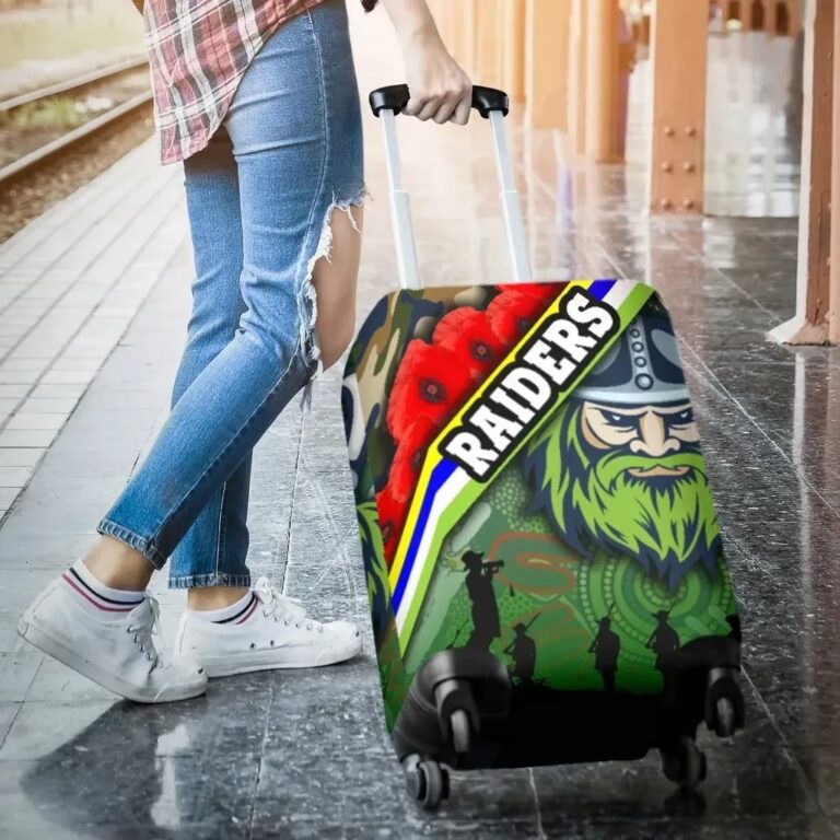 NRL Canberra Raiders Luggage Covers? Anzac Day TH12