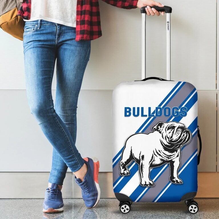 NRL Canterbury-Bankstown Bulldogs Luggage Covers Simple Style K8