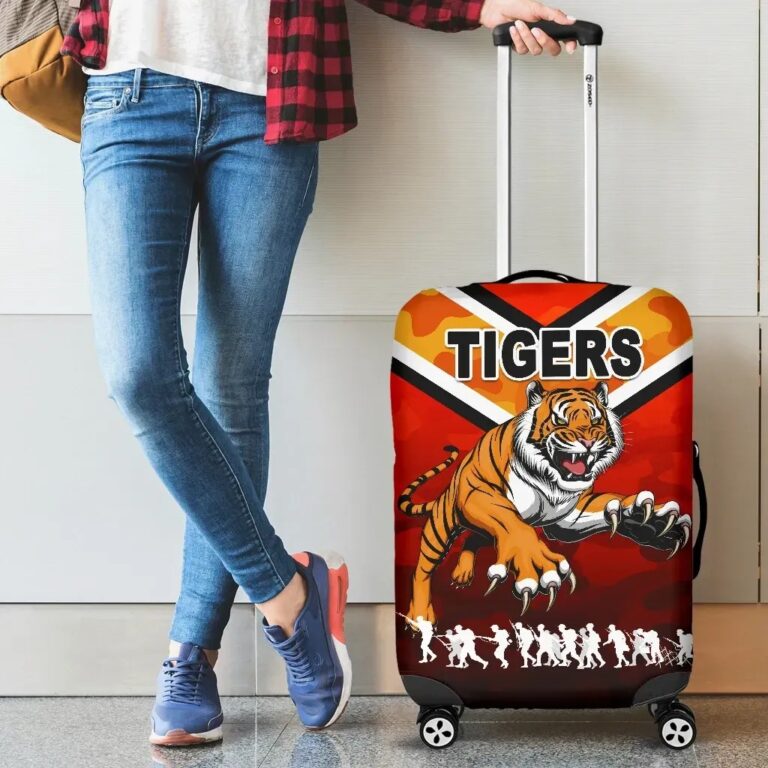 NRL Wests Luggage Covers Tigers Anzac Vibes K8