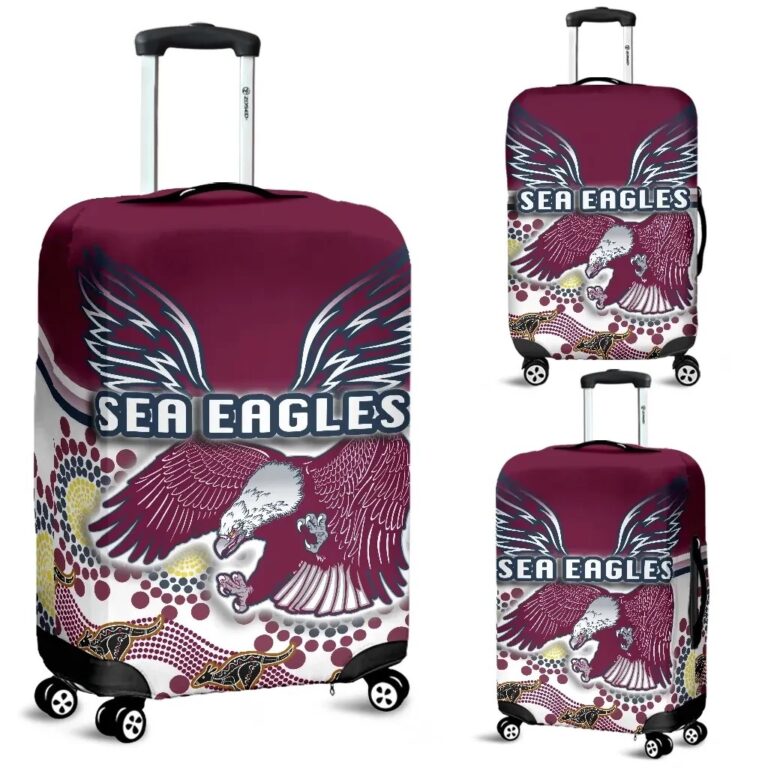 NRL Sea Eagles Luggage Covers Special Indigenous K13