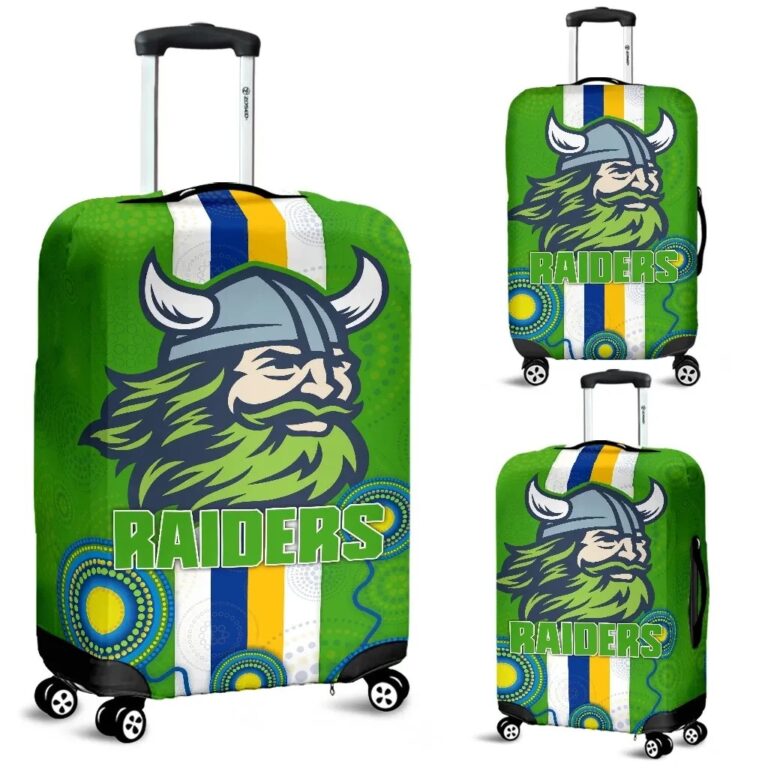 NRL Canberra Luggage Covers Raiders Indigenous TH5