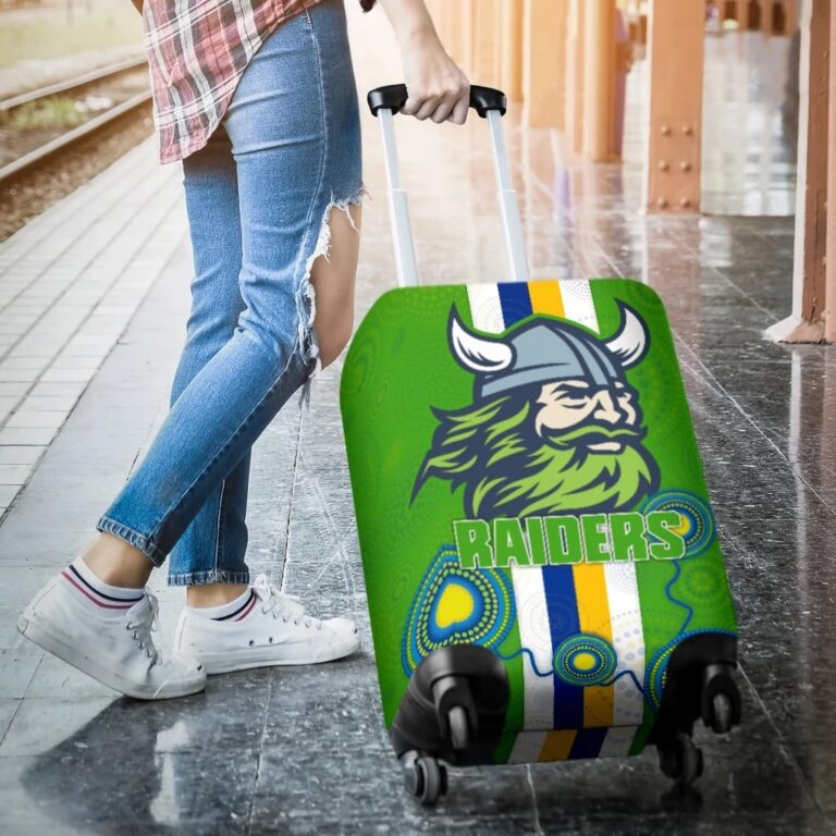 NRL Canberra Luggage Covers Raiders Indigenous TH5